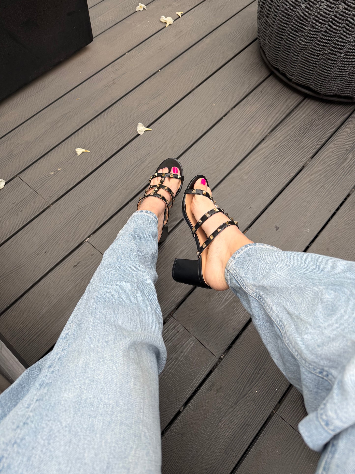 Sandalia SY041- Negra