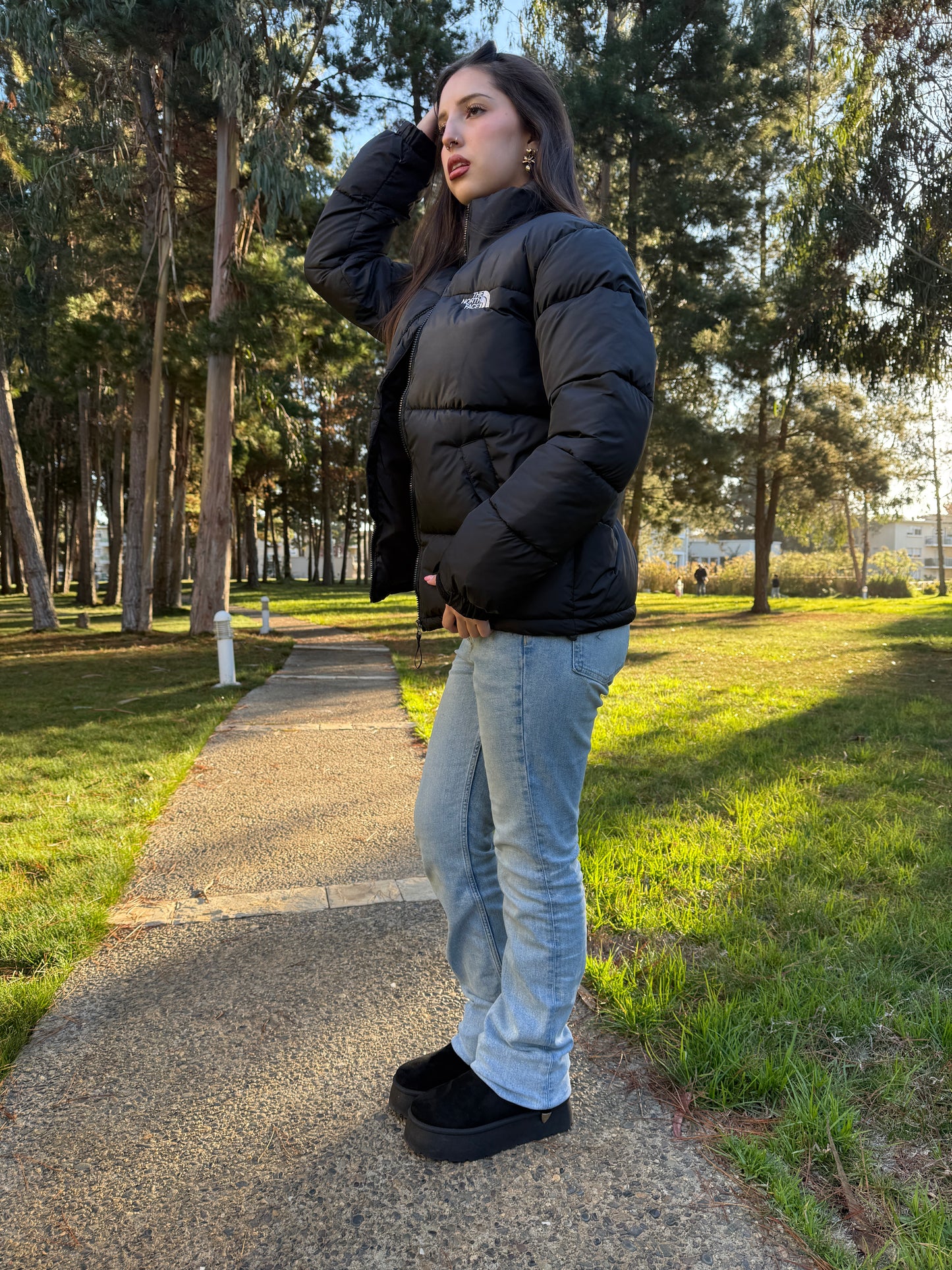Parka TNF negra