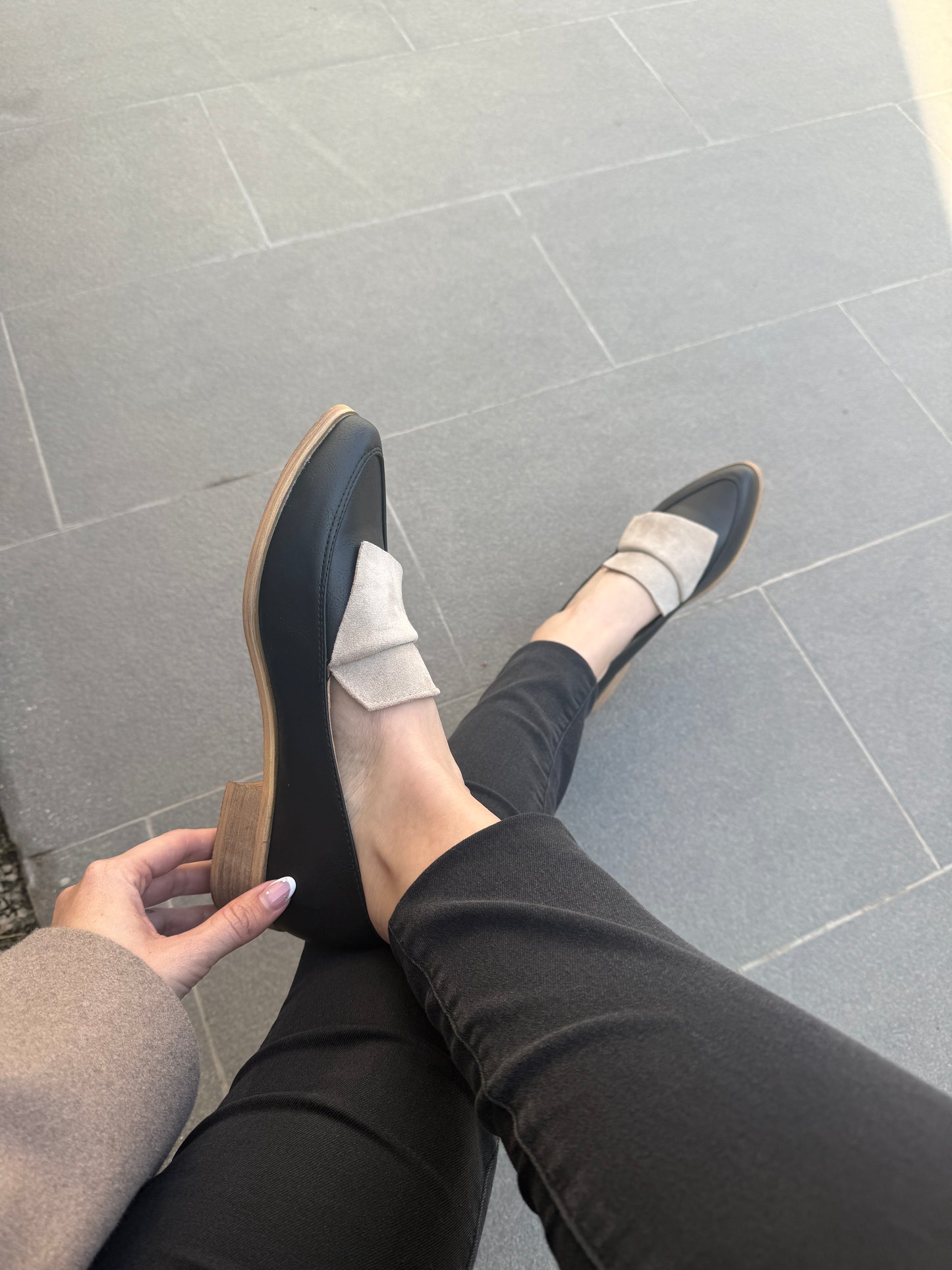 Mocasines negros 28-1
