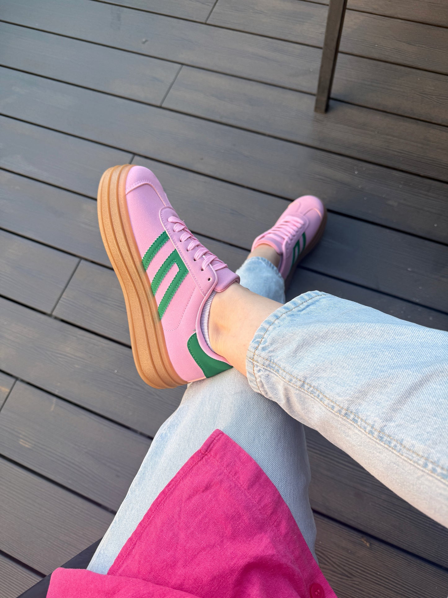 Zapatillas Samba Fucsia