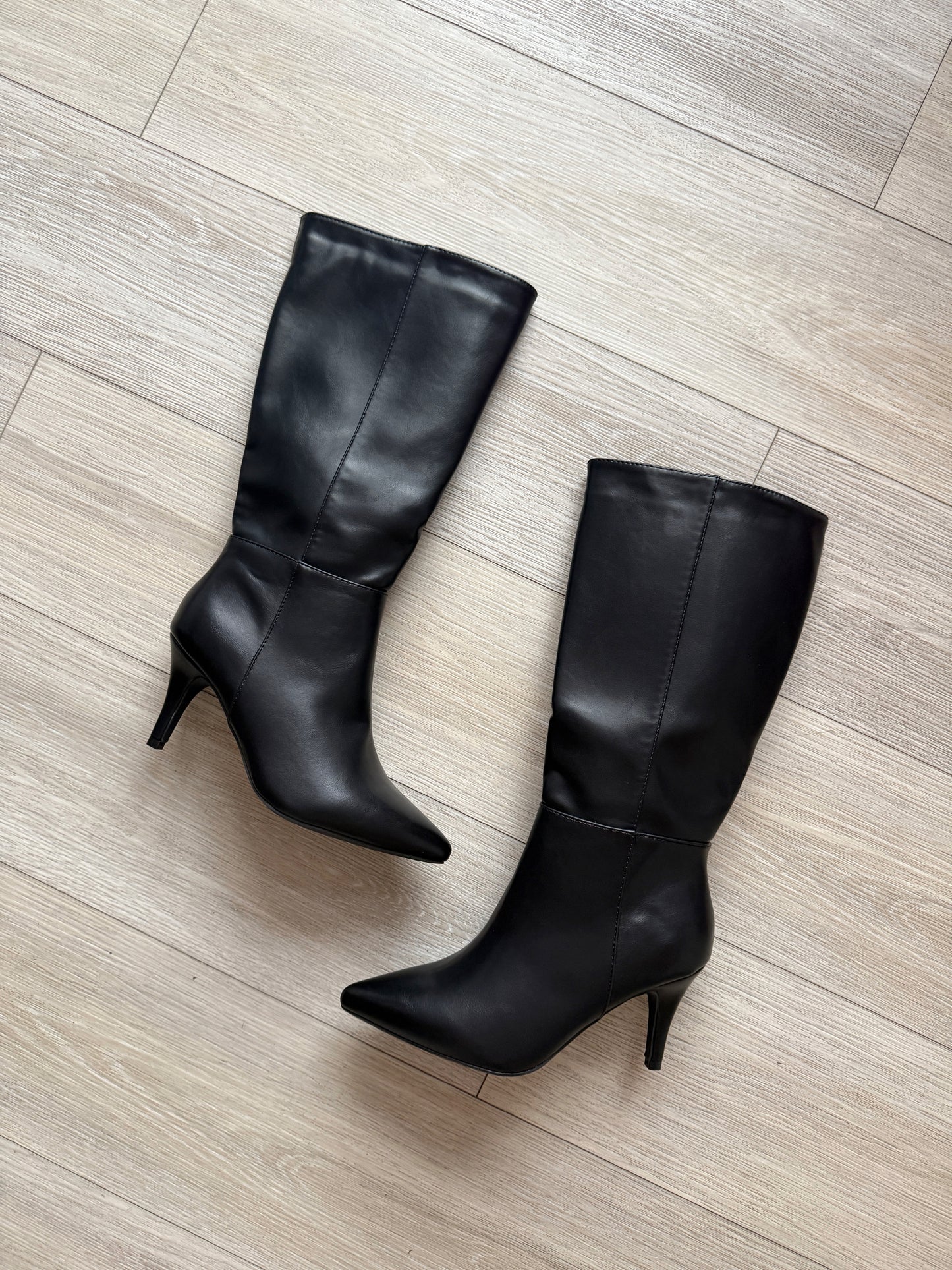 Botas negras taco 4 cm