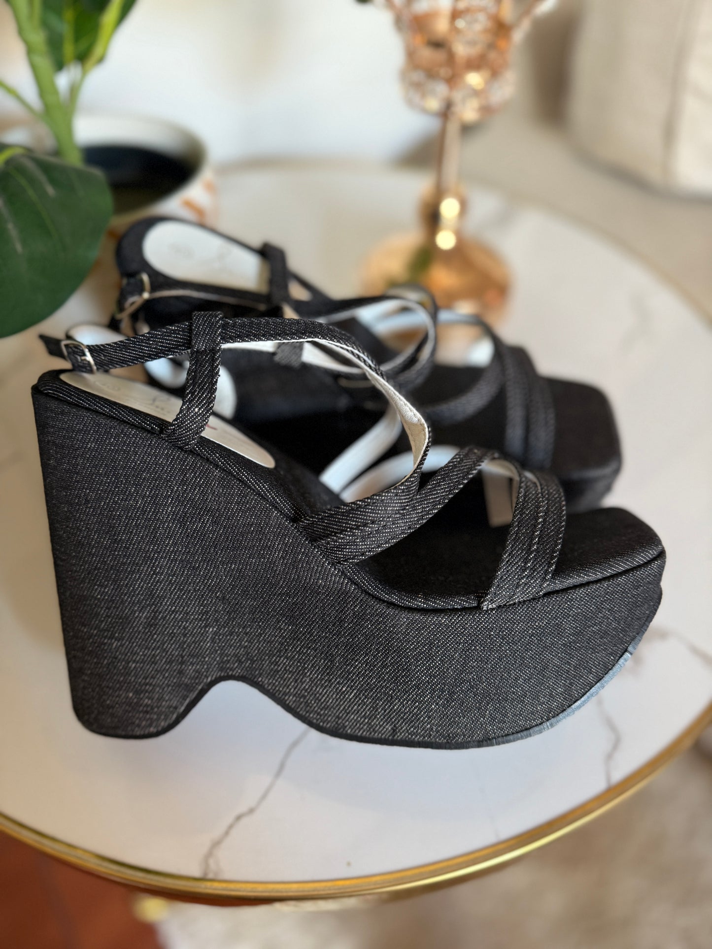 Sandalias de mujer- Negro