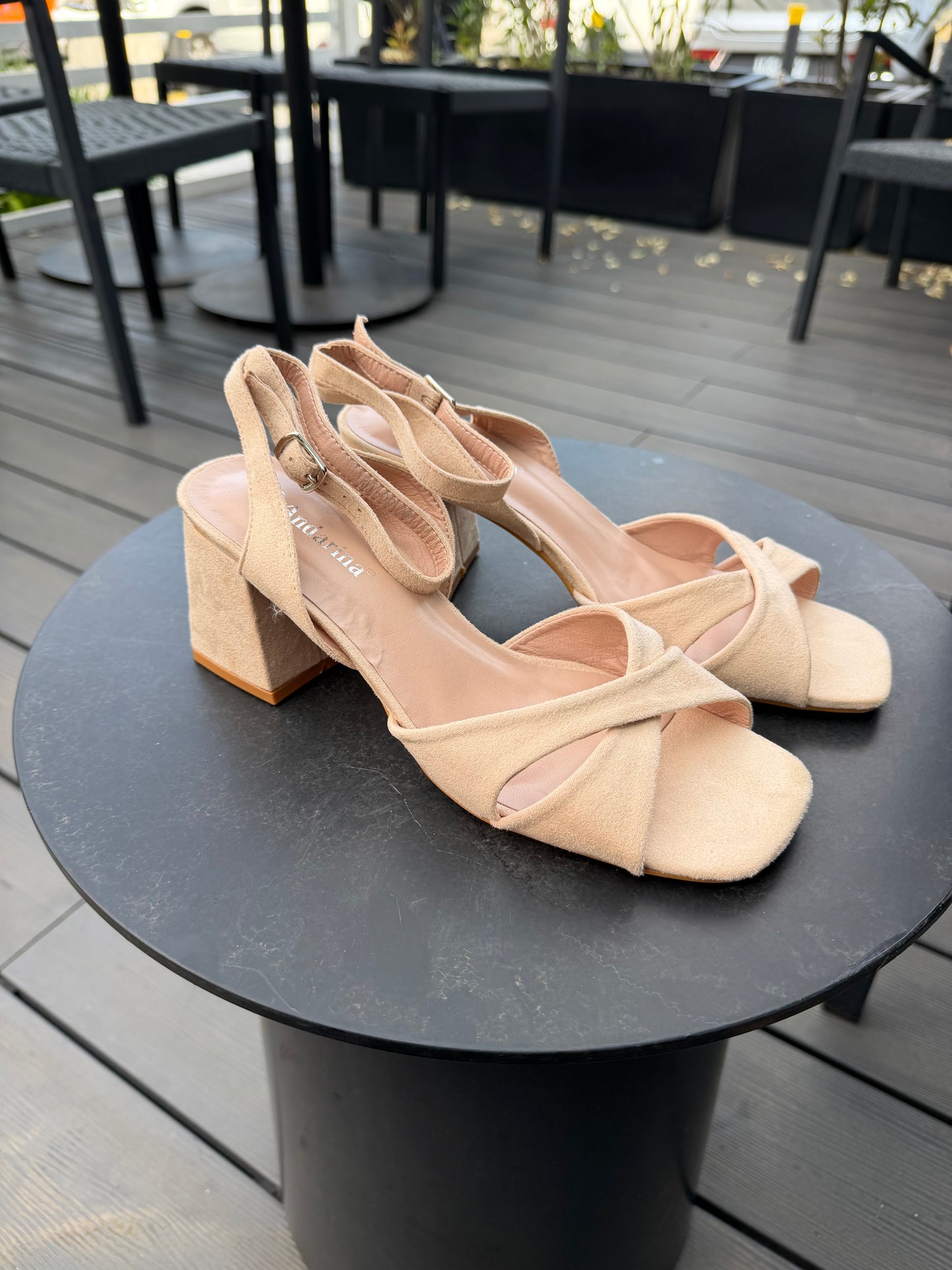 Sandalias MJ-03/ Beige