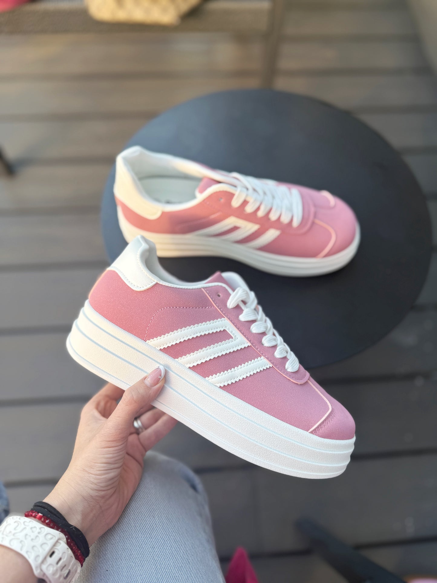 Zapatillas Samba Rosadas