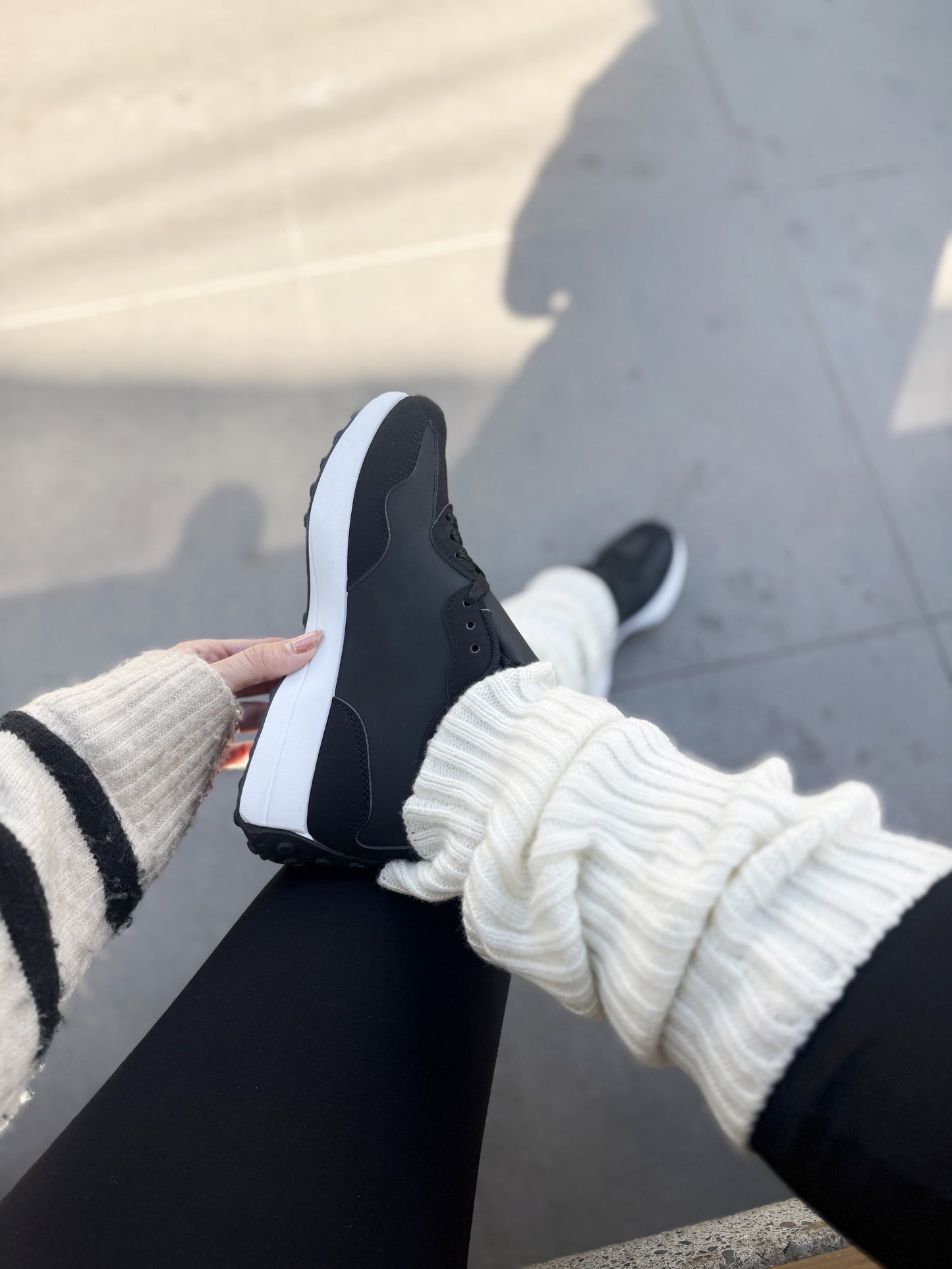 Zapas deportivas M negras