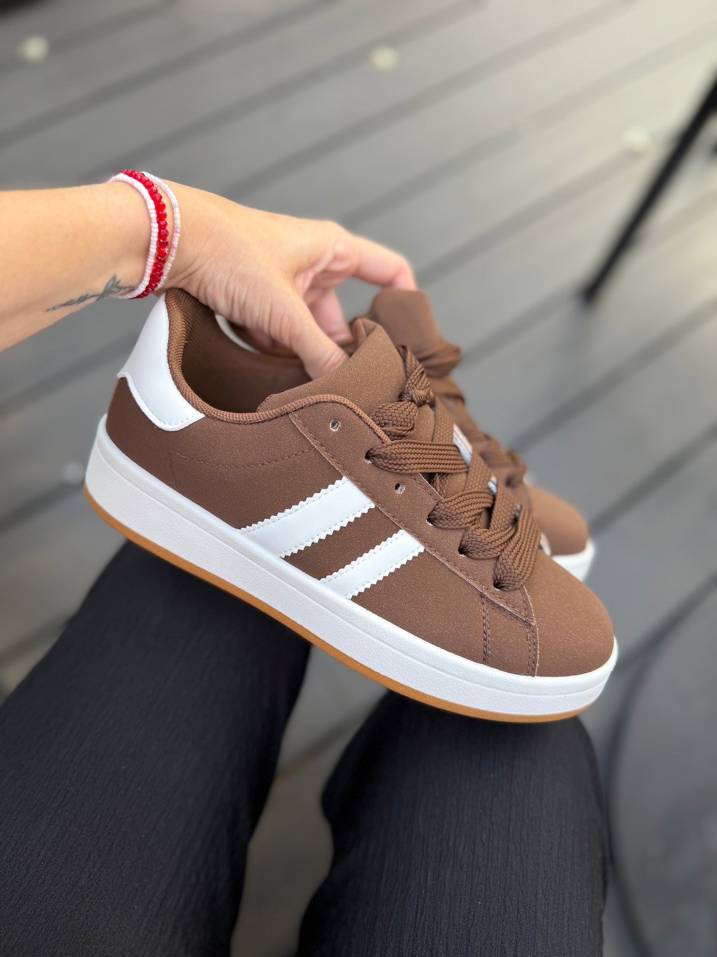 Zapatillas Campus GB605- Café