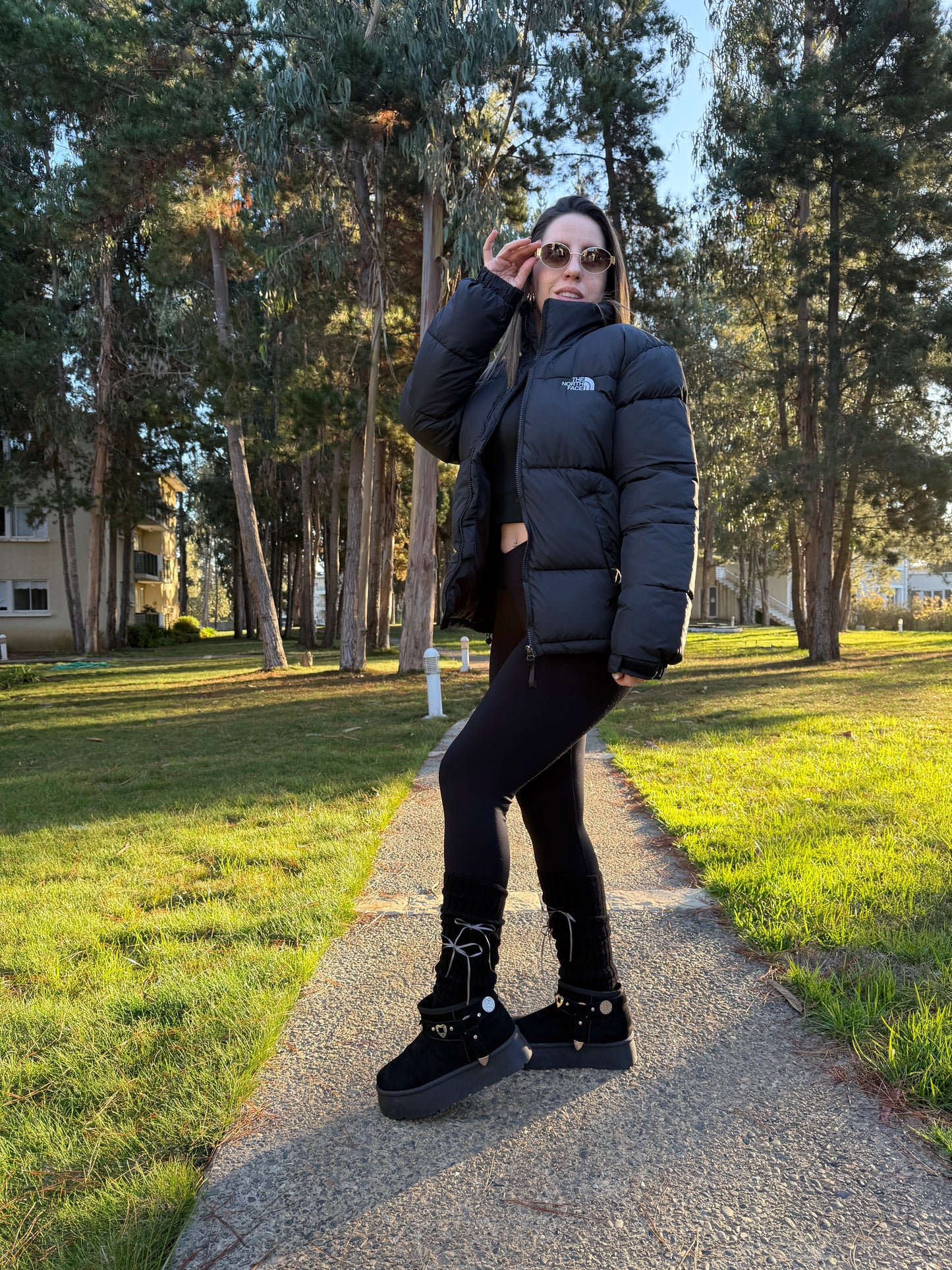 Parka TNF negra