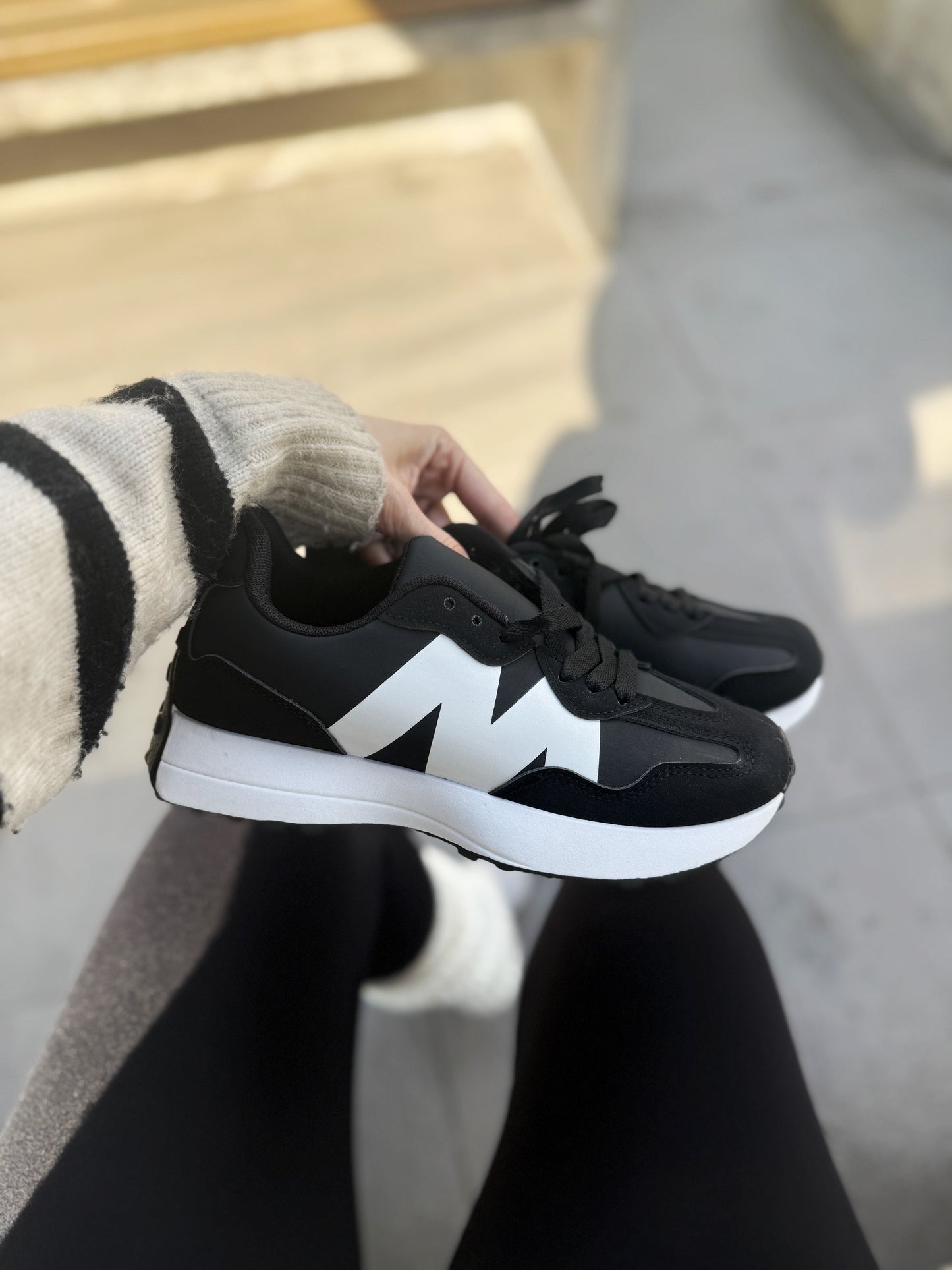 Zapas deportivas M negras