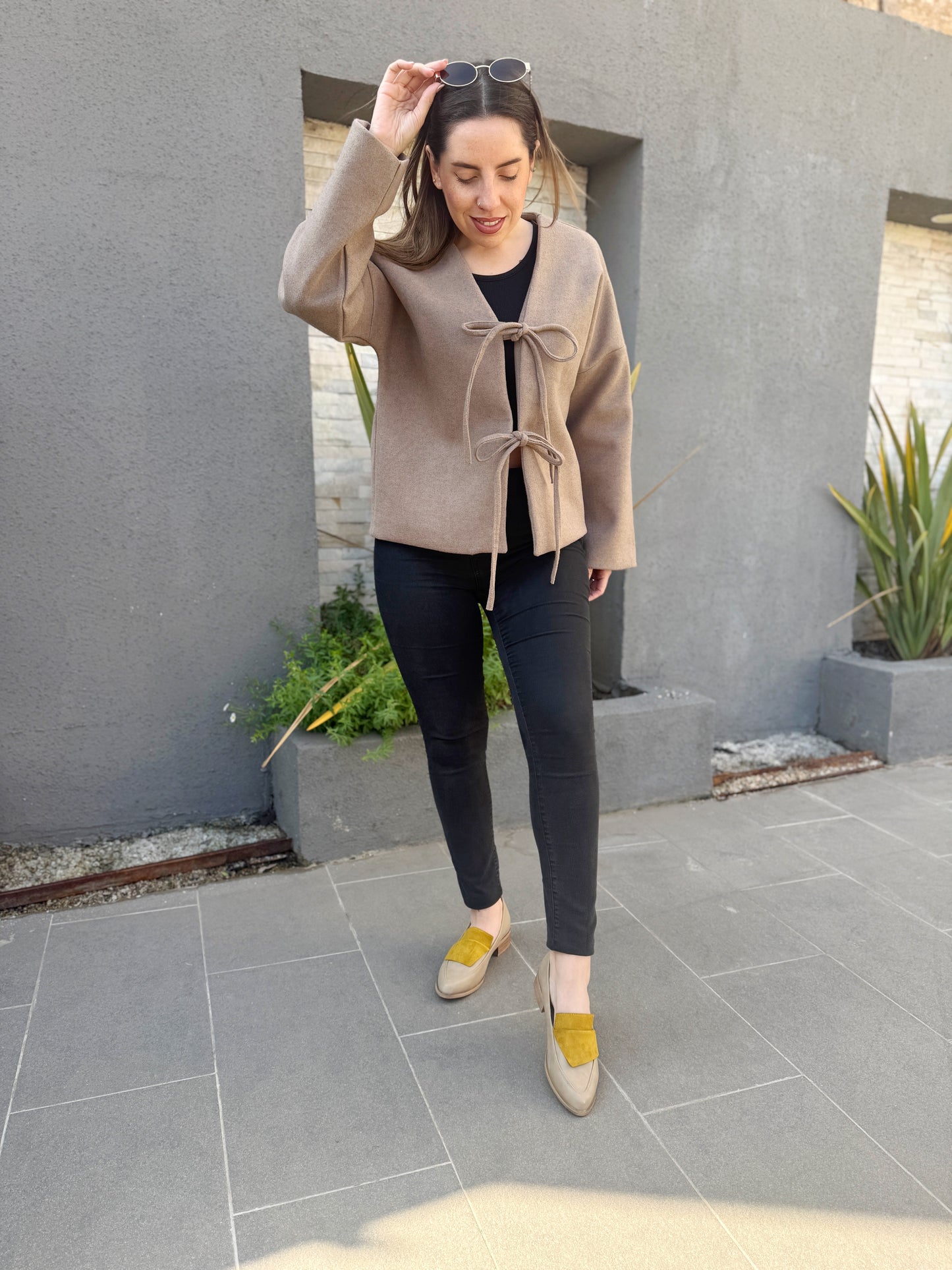 Mocasines beige 28-5