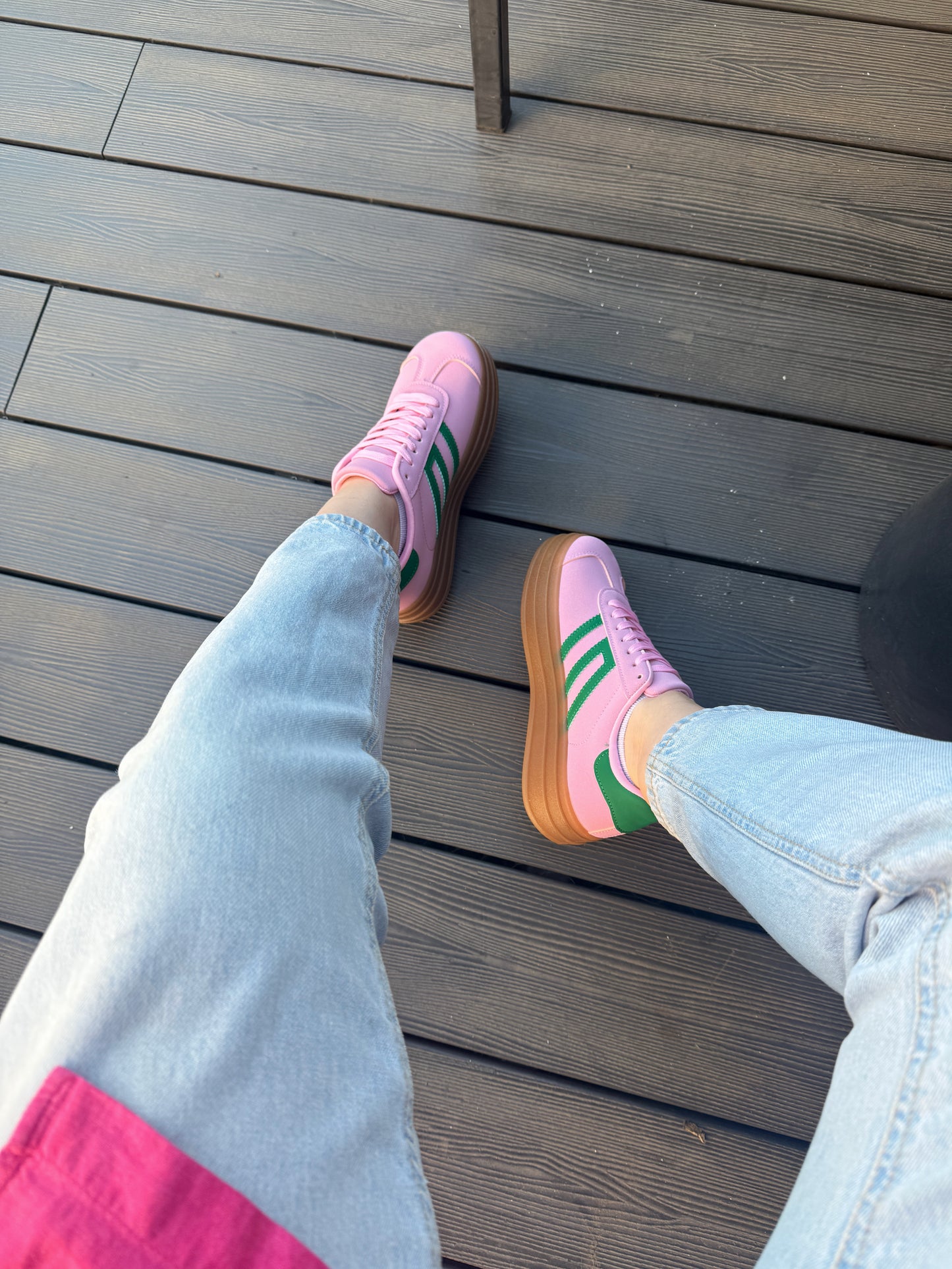 Zapatillas Samba Fucsia