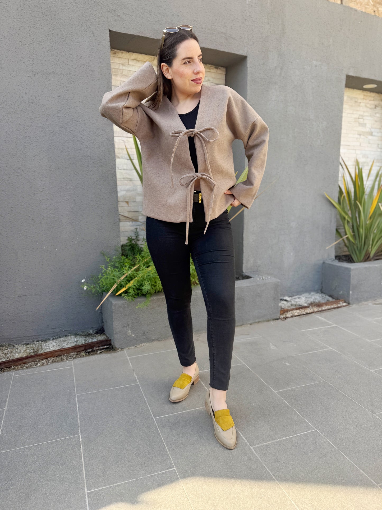 Mocasines beige 28-5