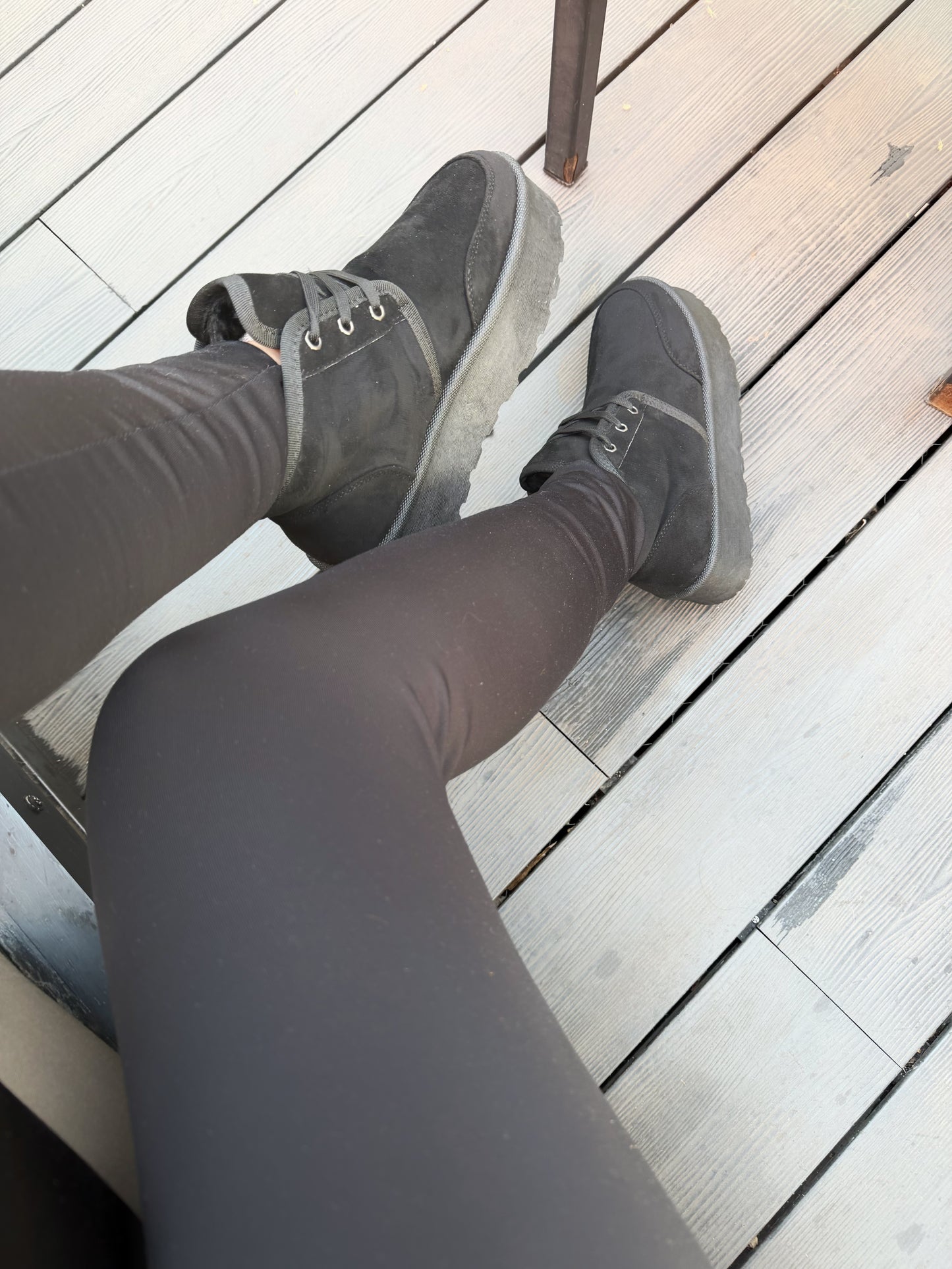 Botas estilo pantu V38 - Negra