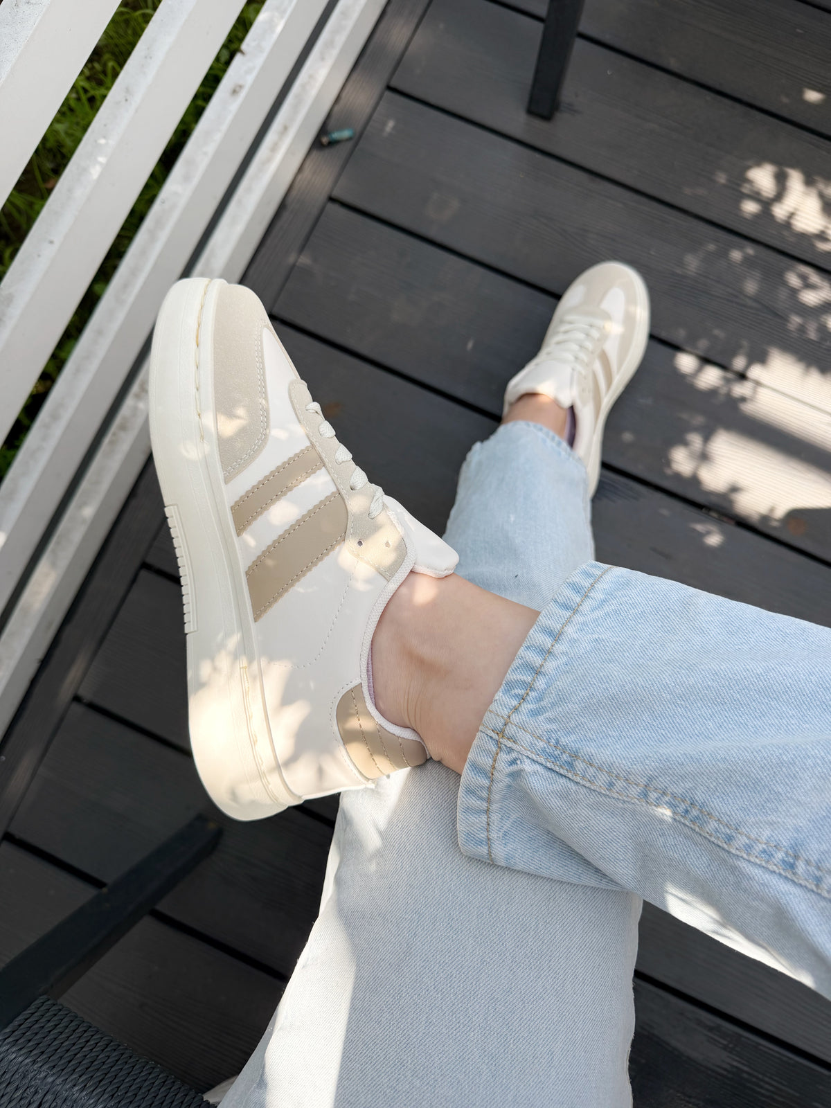 Zapatilla L-801 - Beige