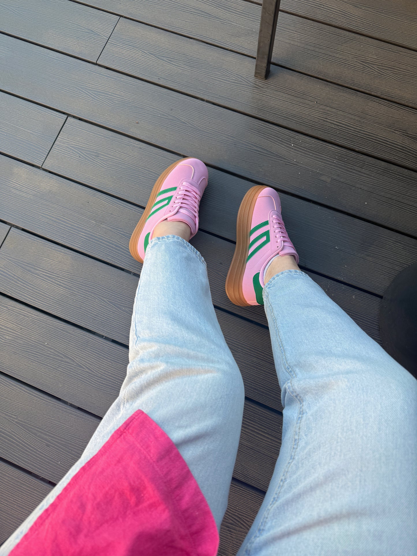 Zapatillas Samba Fucsia