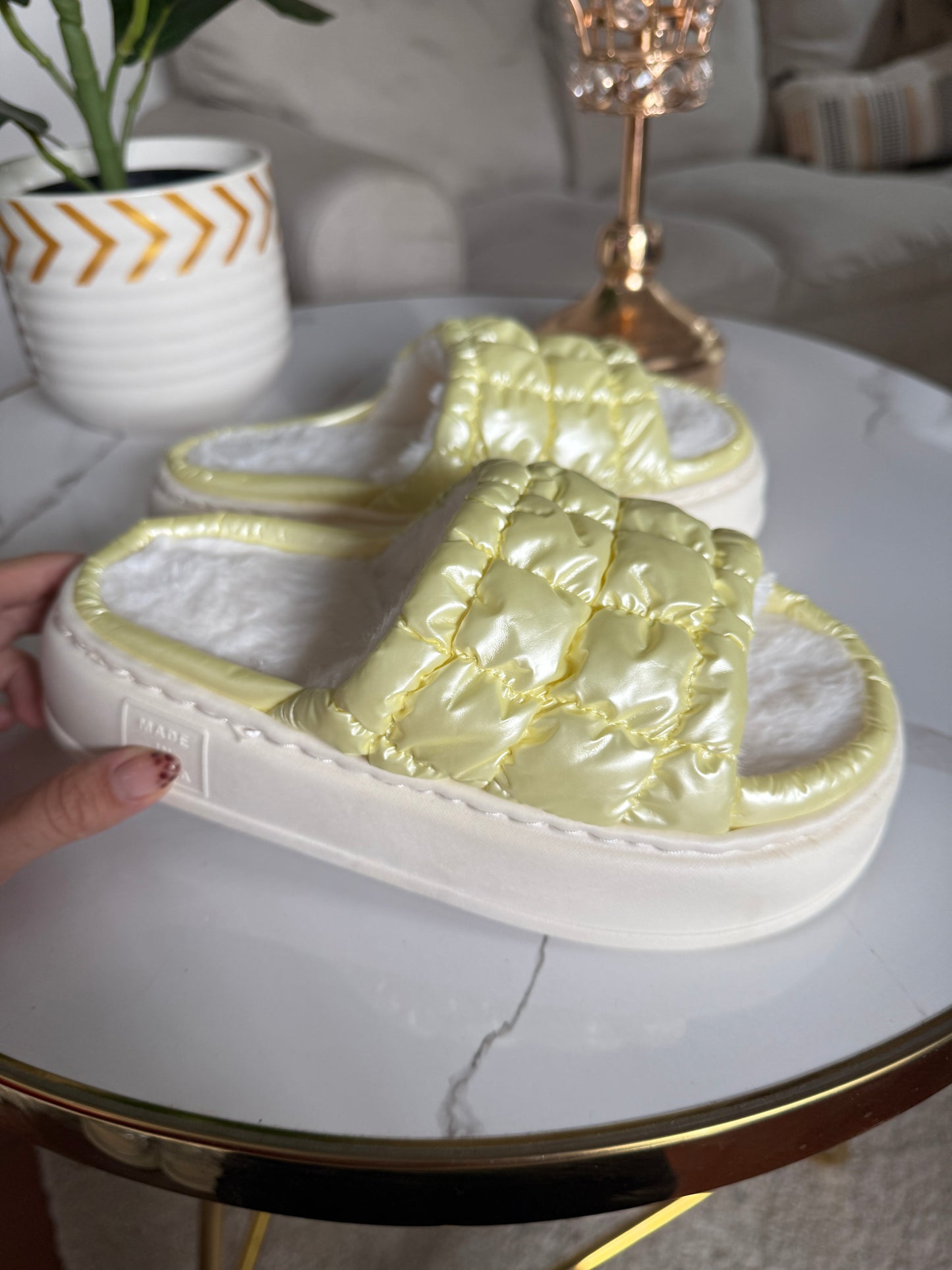 Pantuflas impermeables