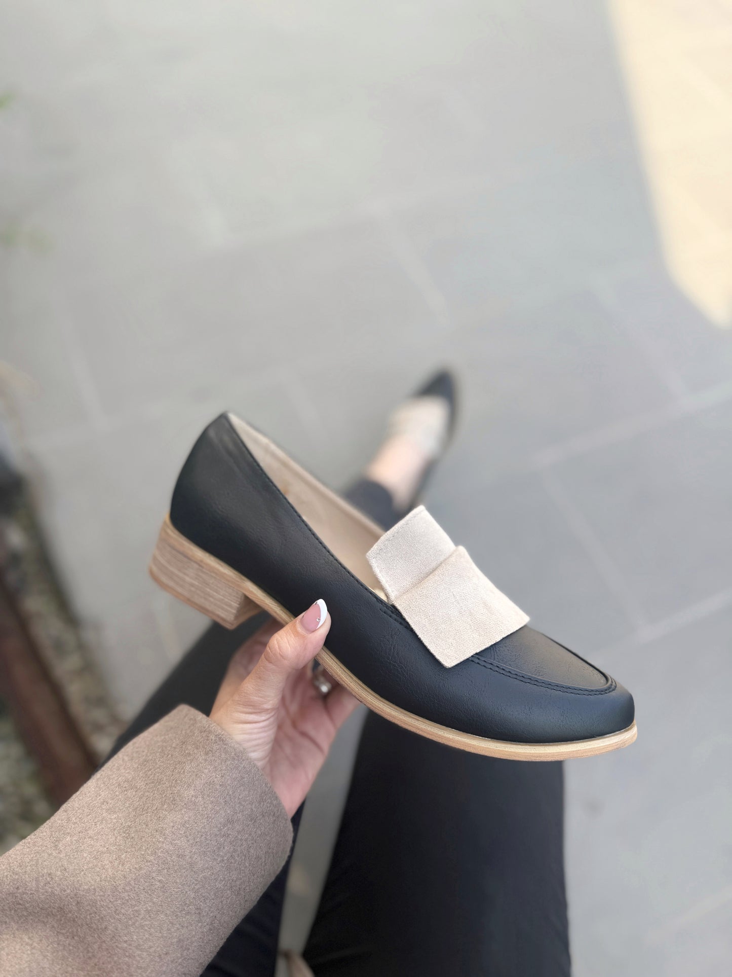 Mocasines negros 28-1