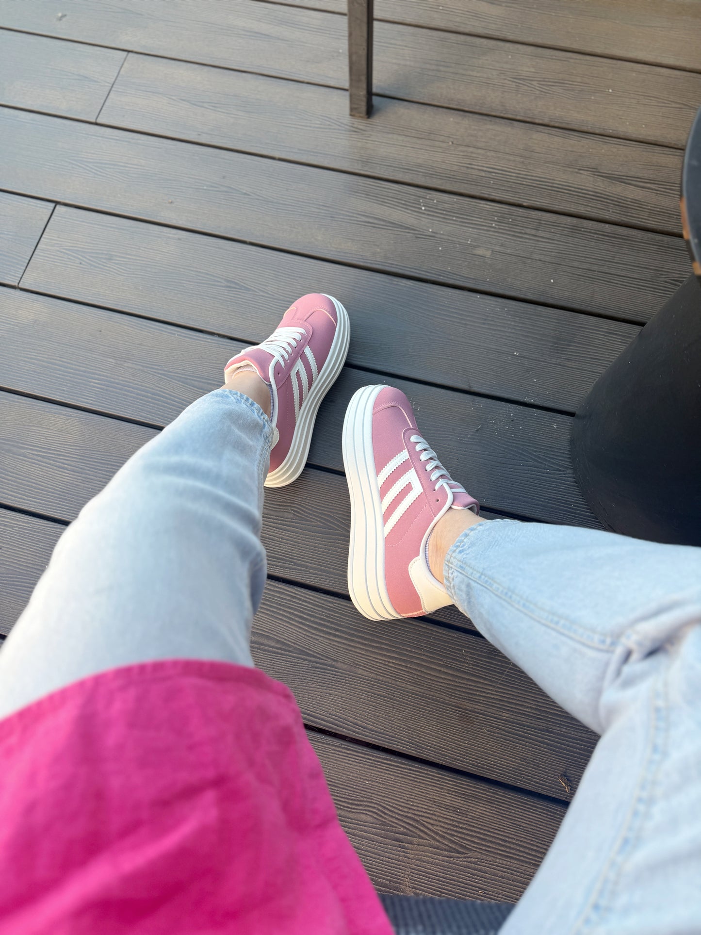 Zapatillas Samba Rosadas