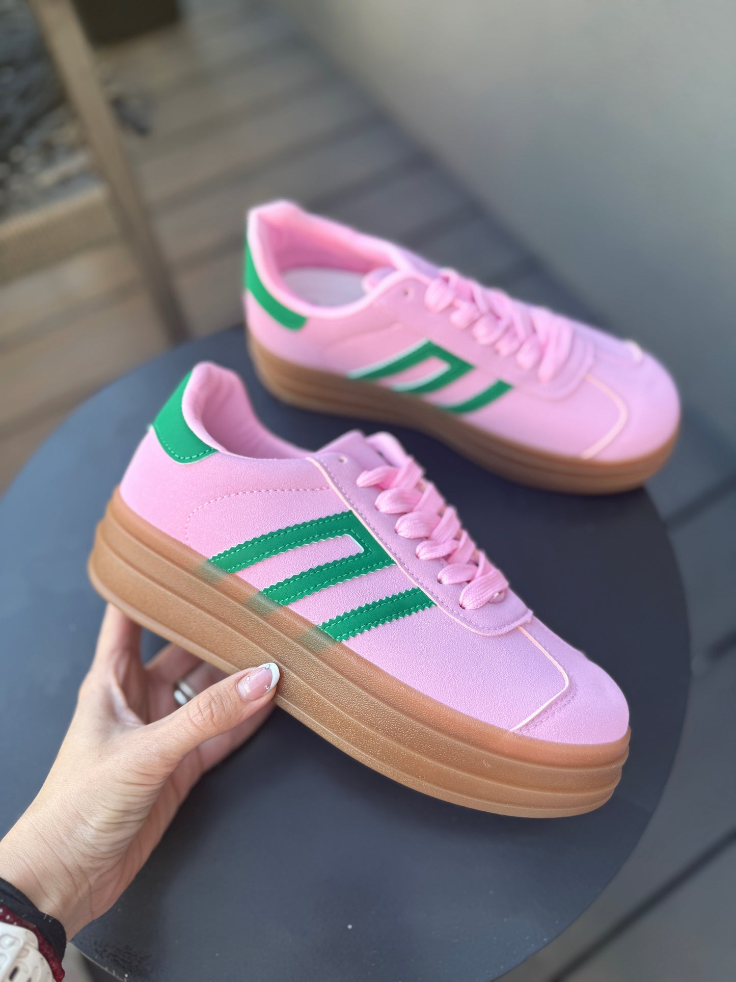 Zapatillas Samba Fucsia