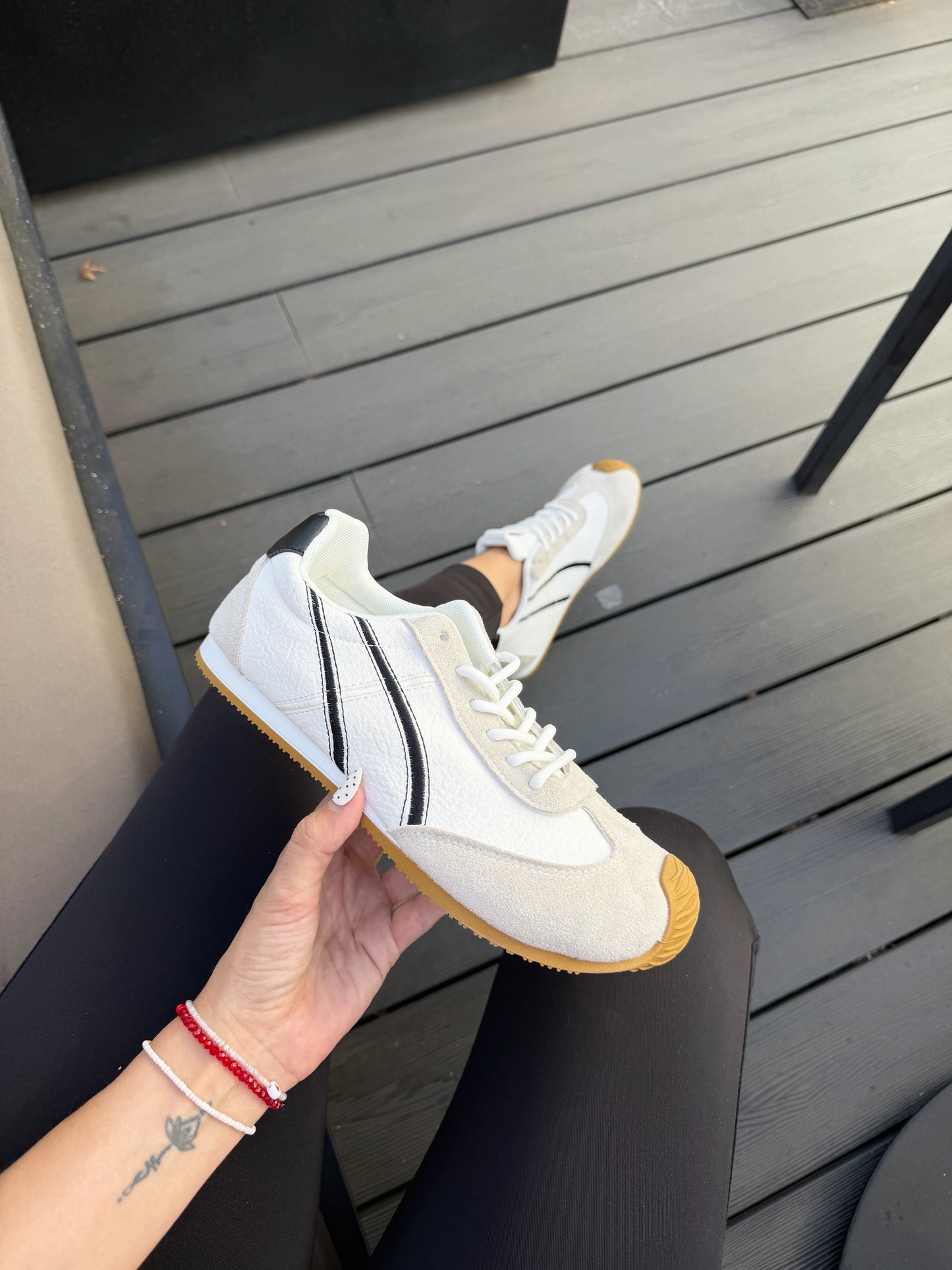 Zapatillas Estilo Miu 5J0210 - Blanca