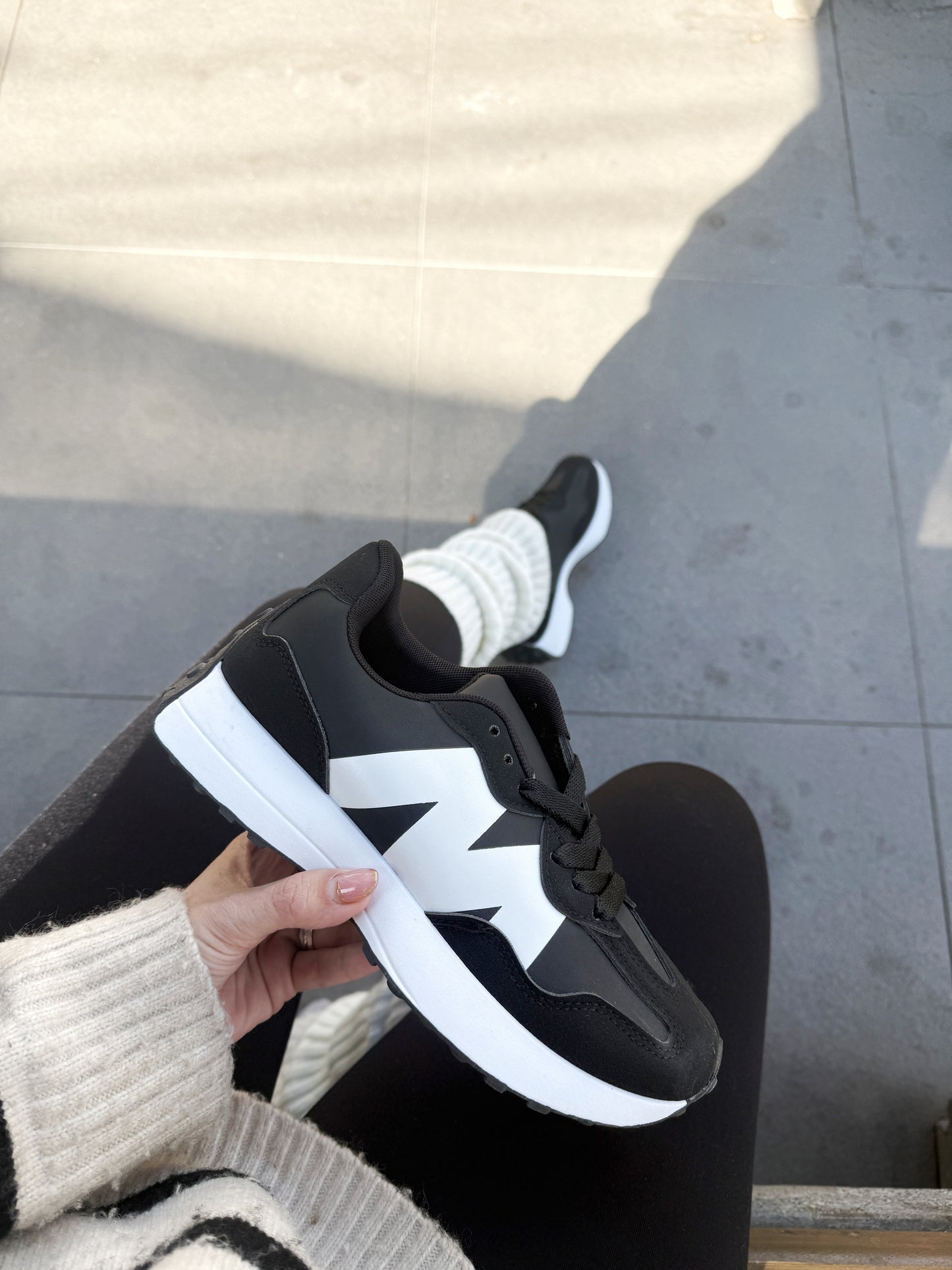 Zapas deportivas M negras