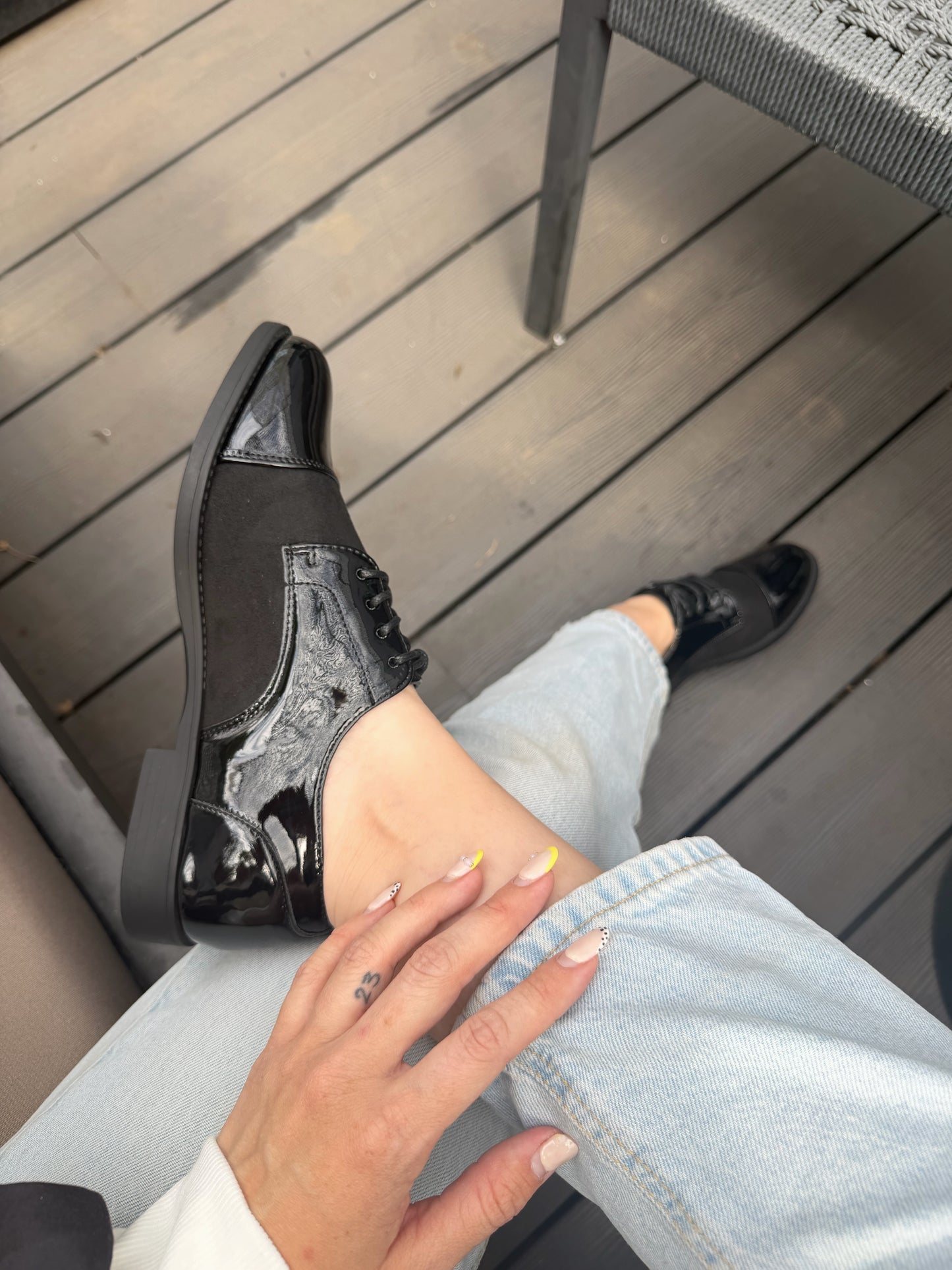 Mocasín Oxford 3G10- Negro