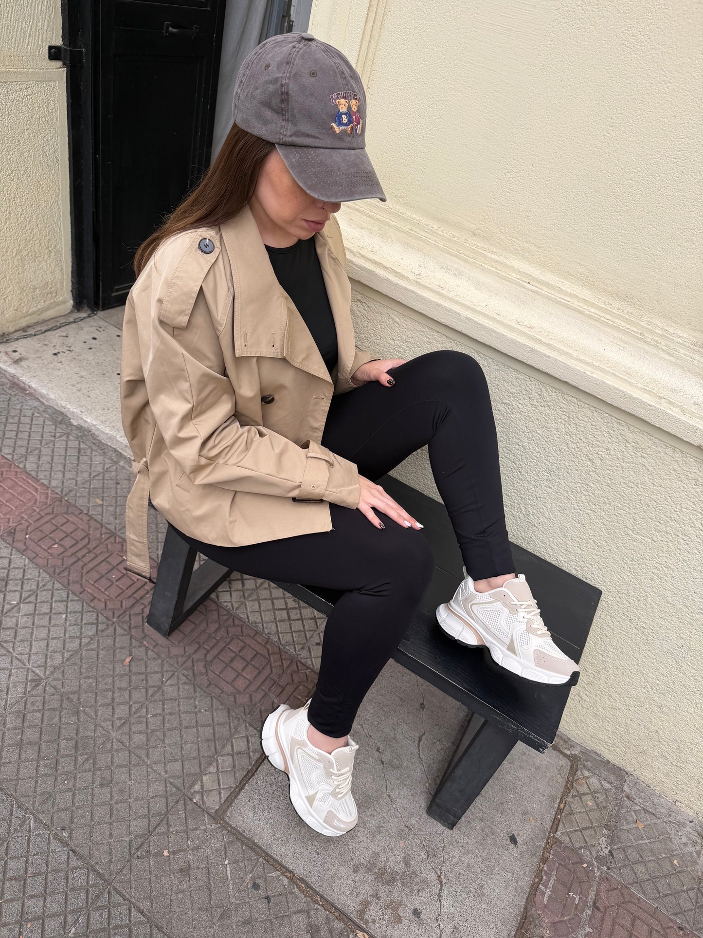 Zapatillas deportivas Beige