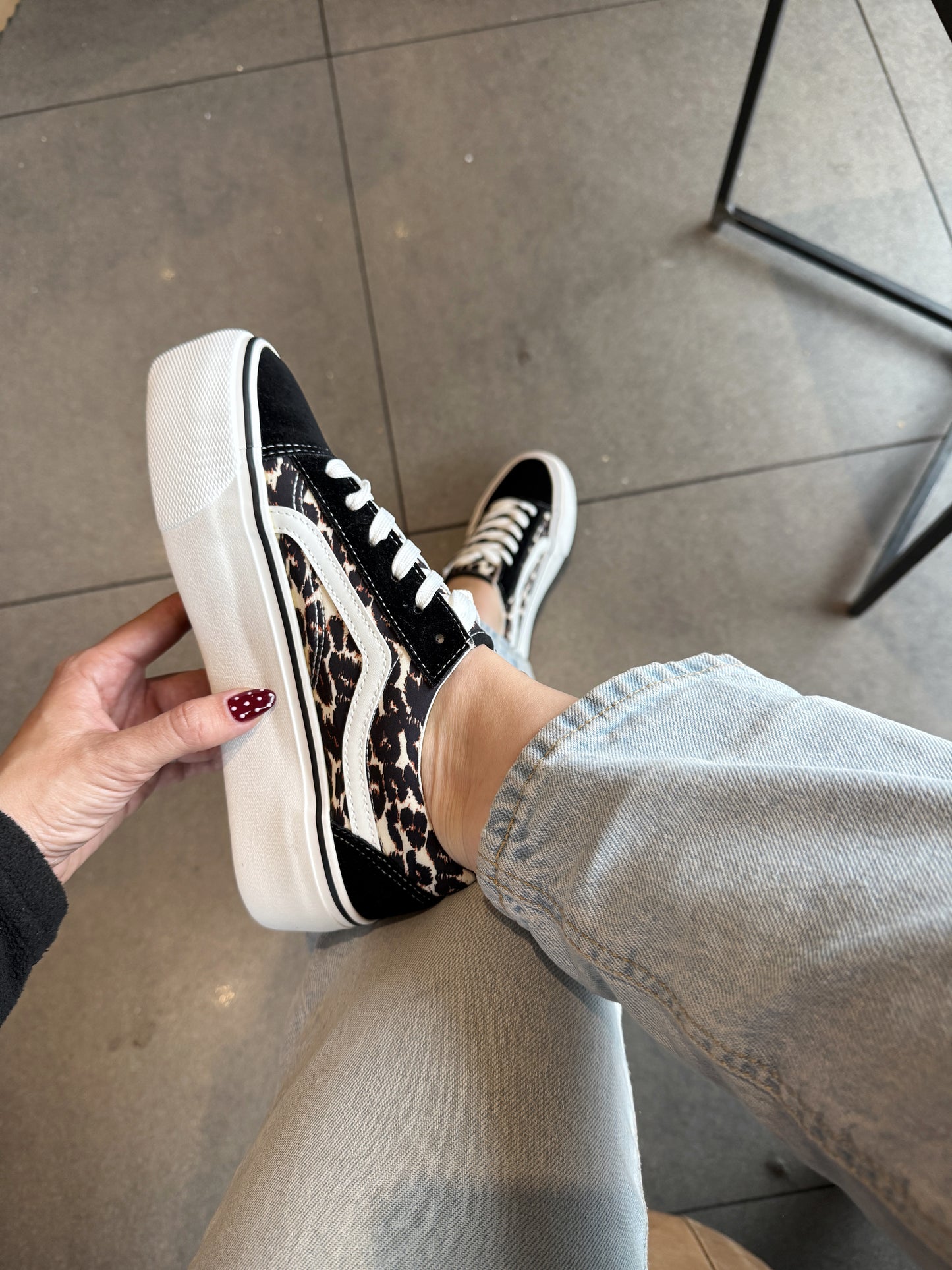 Estilo vans leopardo - D07