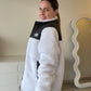 Parka TEDDY blanca TNF