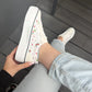 Zapatilla estilo Vans D09 - Blanca