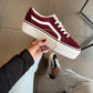 Estilo vans burdeo - D07