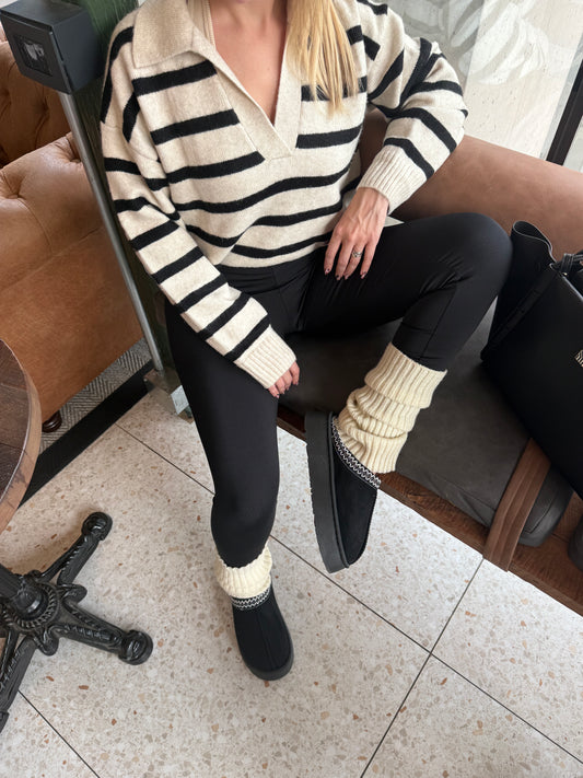 Pantubotas Negra sin talón