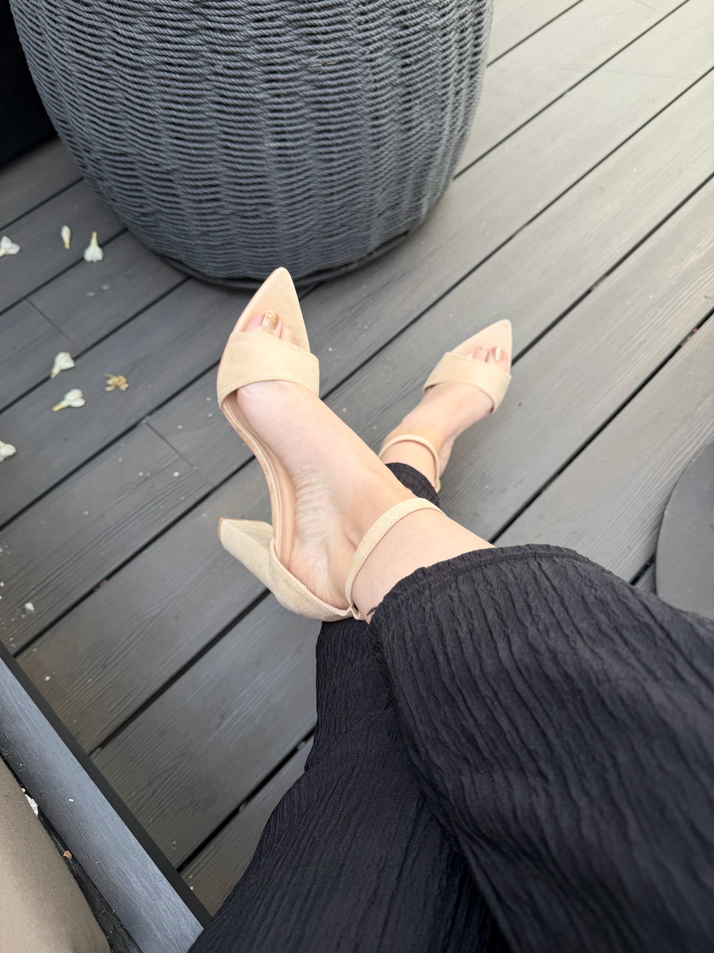 Sandalias UU693- Beige