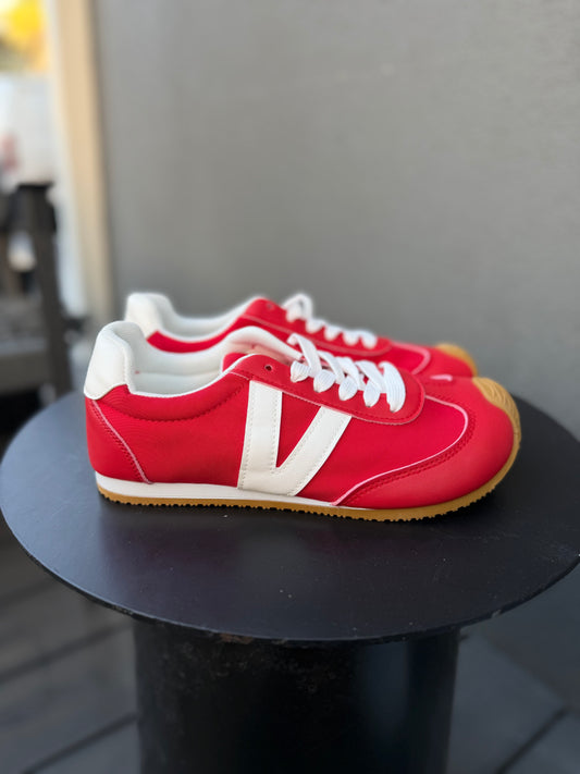 Zapatillas 5J01 - roja