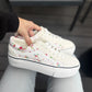Zapatilla estilo Vans D09 - Blanca