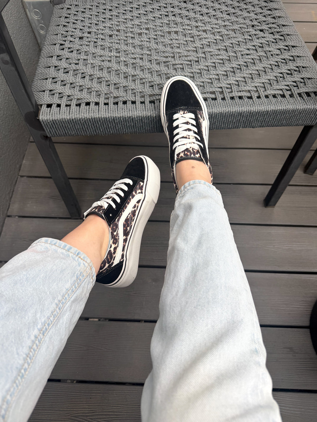 Zapatilla estilo Vans ZPT52A - Leopardo