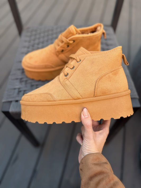 Botas estilo pantu V38- Camel