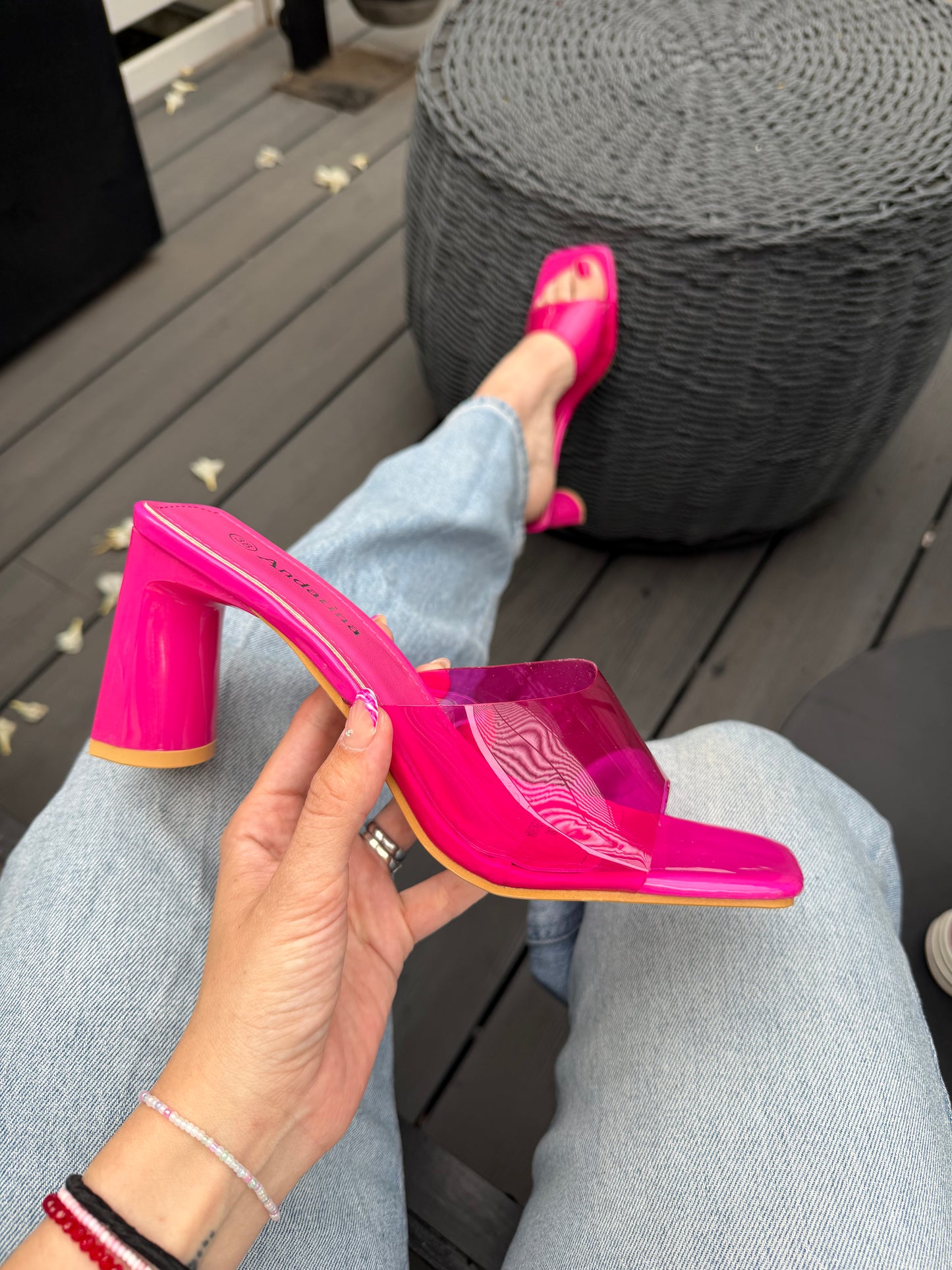 Sandalias M240- Fucsia
