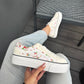 Zapatilla estilo Vans D09 - Blanca