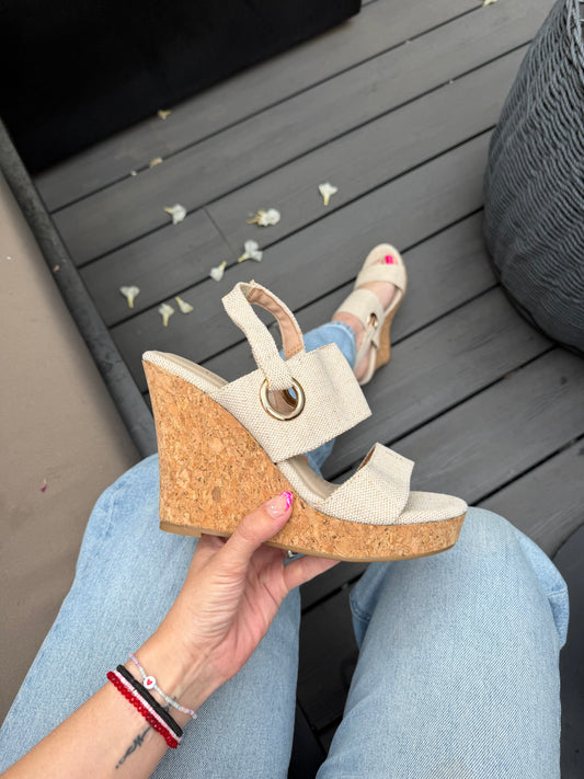 Sandalia SY033 - Beige