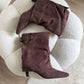 Botas baby taco - 2703 Chocolate