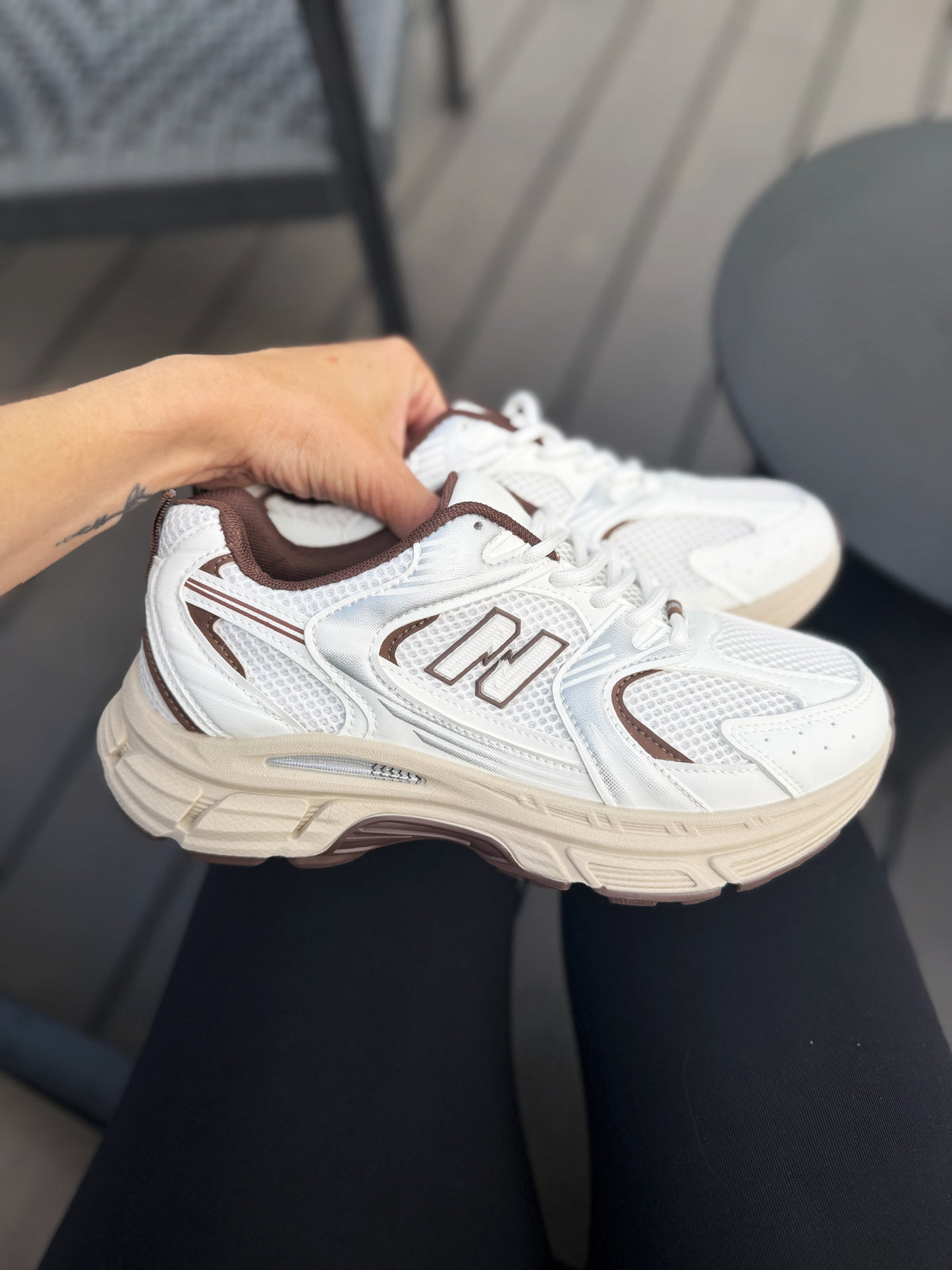 Zapatillas deportivas GB808- Café