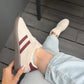 Zapatilla estilo samba GB692 - Beige