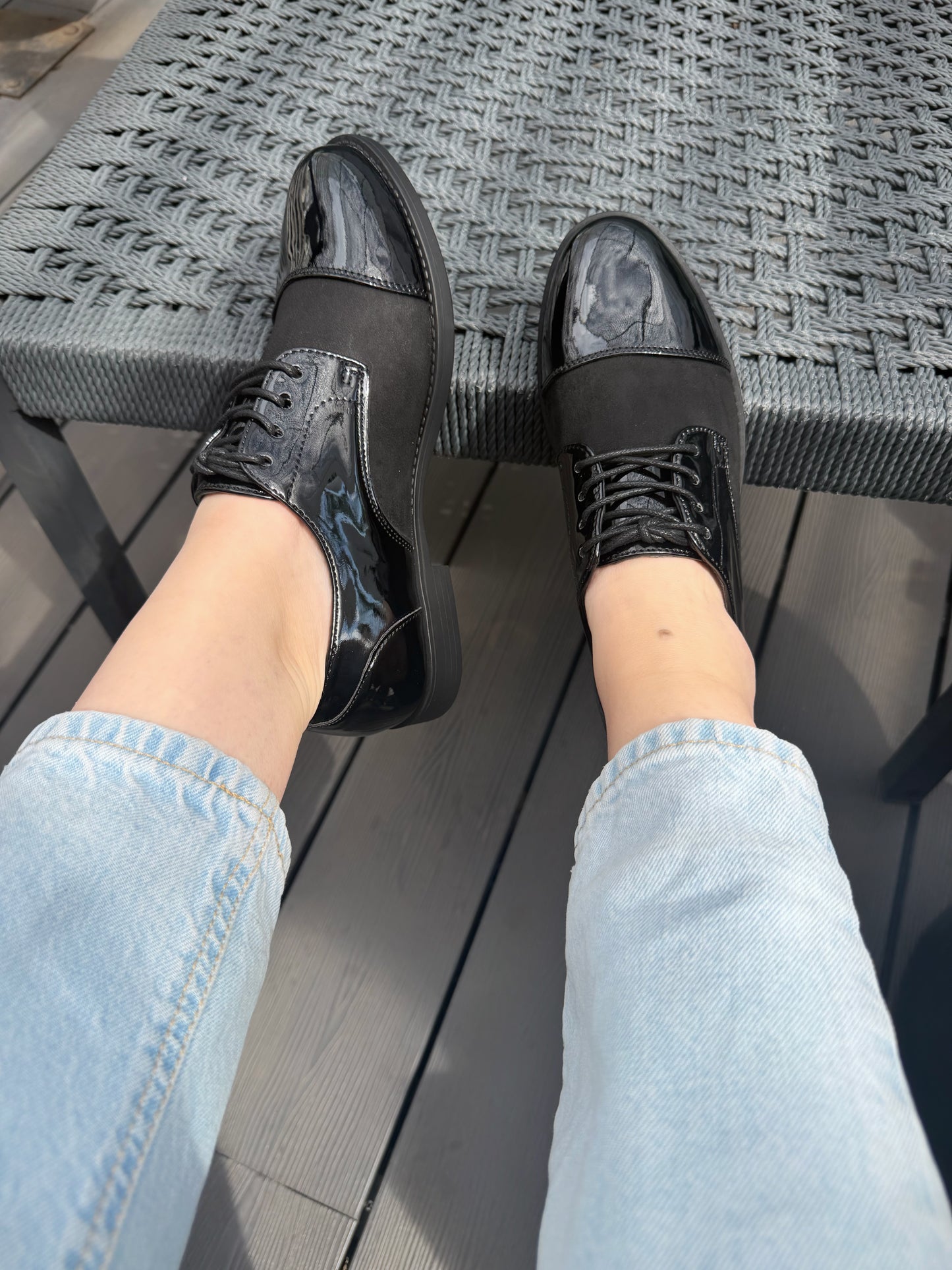 Mocasín Oxford 3G10- Negro