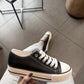 Converse cuero negra -BD23