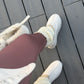 Pantu corta Beige