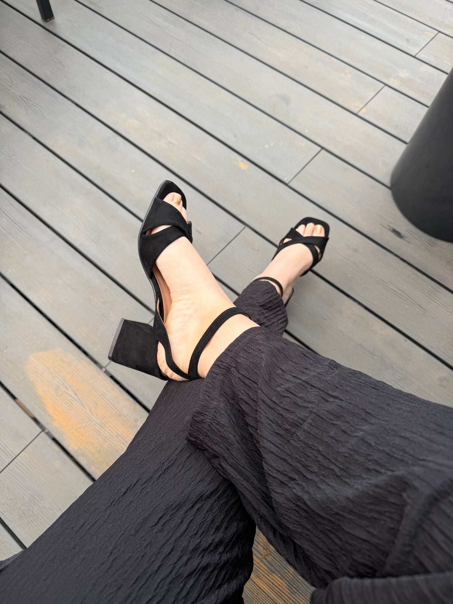 Sandalias MJ-03/ Negro