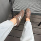 Zapatillas estilo Samba Chocolate
