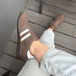 Zapatillas estilo Samba Chocolate