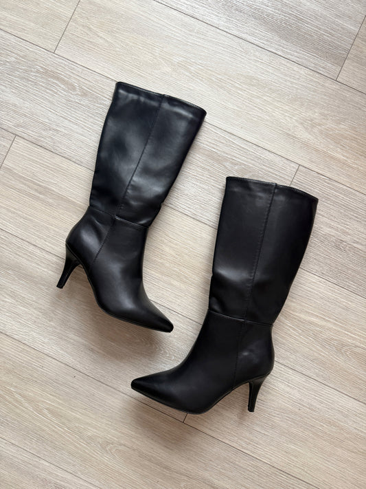 Botas negras taco 4 cm