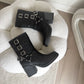 Botas hebillas 22-11 - Negra